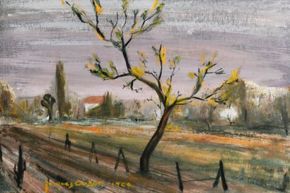 Jacques OUDOT (1938-2007)
Country landscape...