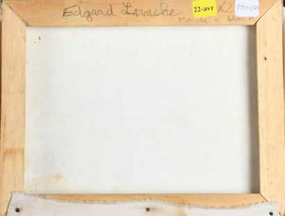 Edgar LAVACHE (Haitian naive school of the...