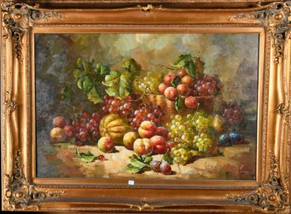 C. FINNEY (20th century)
Bunches of grapes...