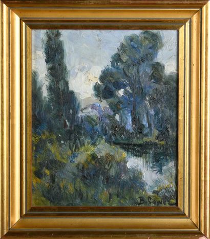 Bernard COWEZ (1929-2016)
Country landscape...