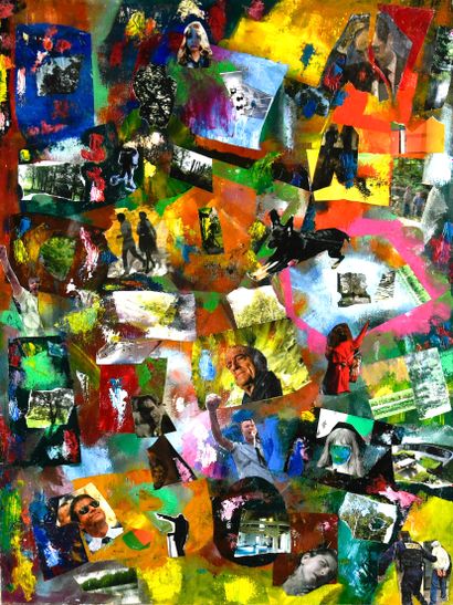 Bernard PAYS (b. 1940)
Untitled
Mixed media,...