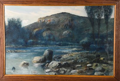 Louis VISSAGUET (1880-1956)
The Loire in...