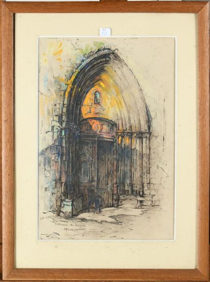 Antoine POCHET (1887-1975)
Side Door of the...