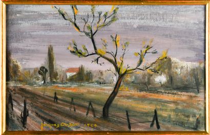 Jacques OUDOT (1938-2007)
Country landscape...