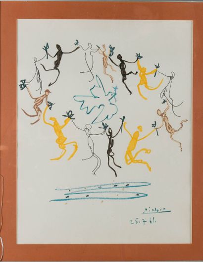 After Pablo PICASSO (1881-1973)
La ronde...