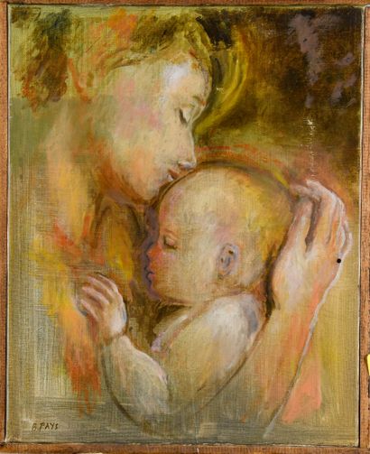 Bernard PAYS (born 1940)
Maternity
Oil on...