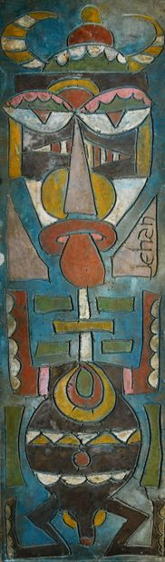 Christophe JEHAN (born 1961)
Totem figure
Incised...