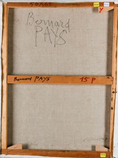 Bernard PAYS (b. 1940)
Untitled
Mixed media,...