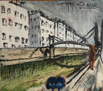 CHANE (School of the 1960s/1970s)
Footbridge...