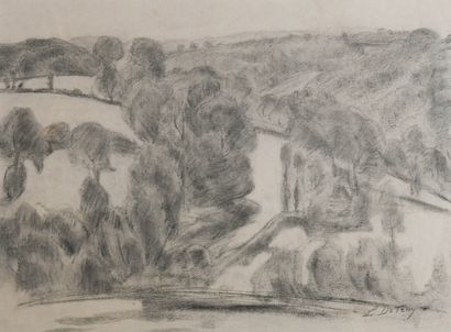 Léon DETROY (1859-1955)
Country landscape...