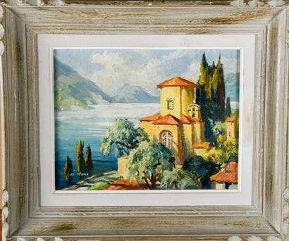 Léo FONTAN (1884-1965)
Manor house near a...