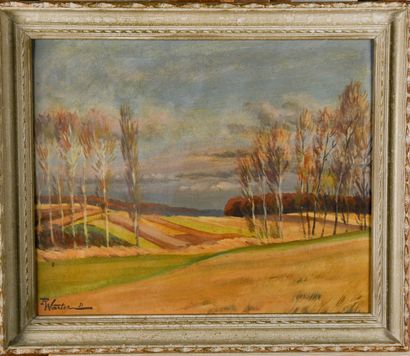 Robert WARTER (1914-2004)
Alsace Landscape...