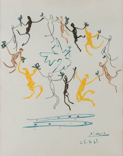 After Pablo PICASSO (1881-1973)
La ronde...
