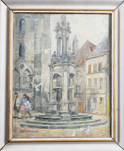 Anne-Marie LAGRANGE (1903-2000)
Fountain...