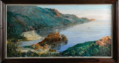 Louis VIGON (1897-1985)
Twilight on the Gulf...