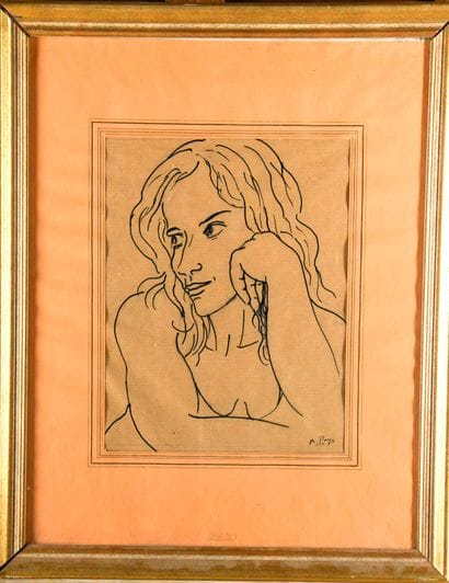 Bernard PAYS (born 1940)
Thoughtful Young...