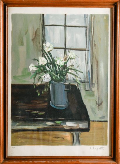 Georges LAPORTE (1926-2000)
Bouquet de fleurs...