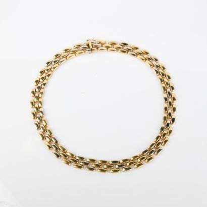 Necklace in 18 carat (750 thousandths) yellow...