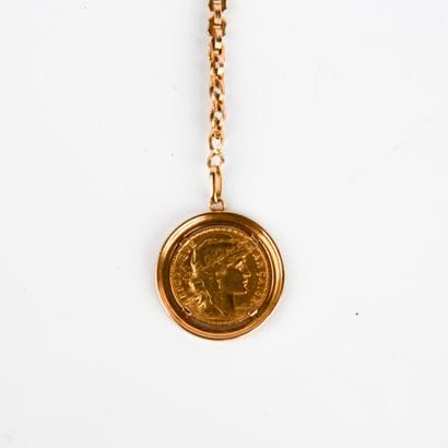 18-carat (750 thousandths) rose gold bracelet...