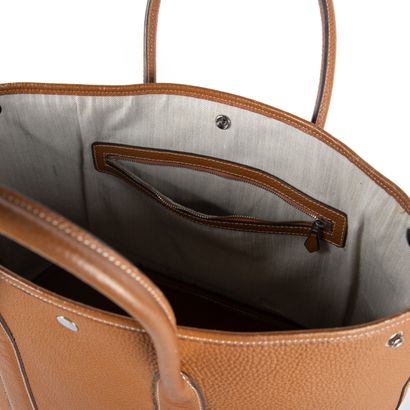 HERMES
Garden Party bag, in gold grained...