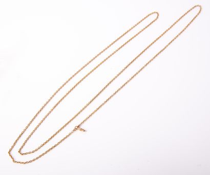 Yellow gold watch chain
Chain length: 160...