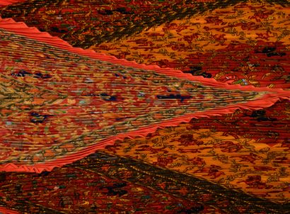 HERMES 
Silk twill square, 