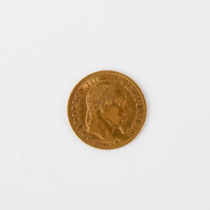 Pièce de 10 Francs Français en or Napoléon...