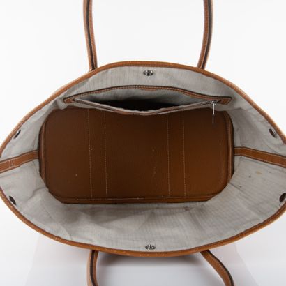 HERMES
Garden Party bag, in gold grained...