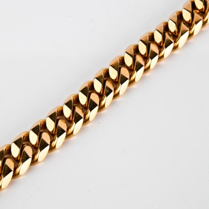 Bracelet in 18-carat (750 thousandths) yellow...
