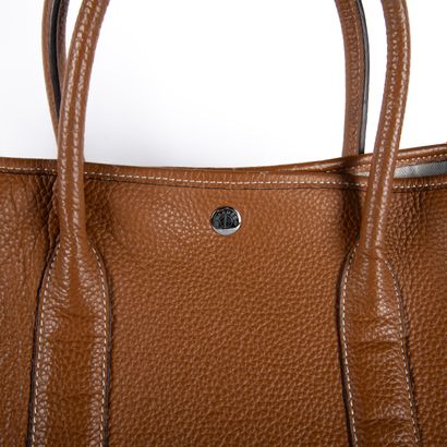 HERMES
Garden Party bag, in gold grained...
