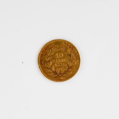 Pièce de 10 Francs Français en or Napoléon...