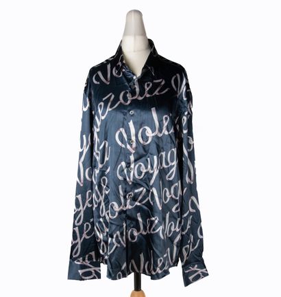 LOUIS VUITTON
Chemise en coton à décor de...