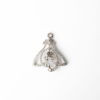 Early 20th century pendant in 18-carat (750...