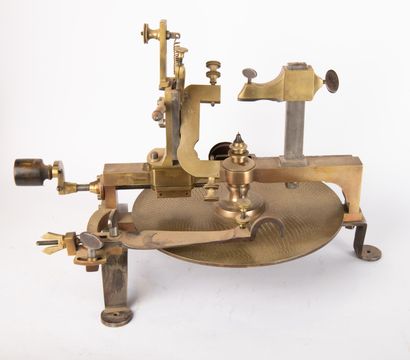 Watchmaker's gear calculator in brass and...