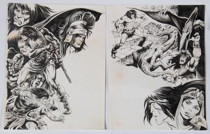 [CONAN THE BARBARIAN]
Rémy BORDELET (1931...