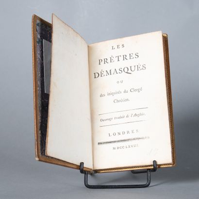 [D'HOLBACH] les prêtres démasqués ou des...
