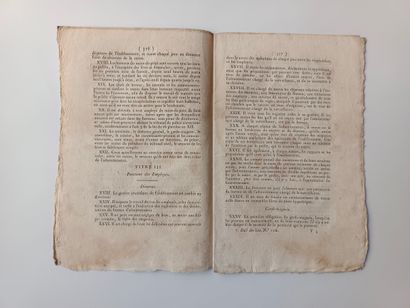 Bulletin des loi
N°106
Décret impérial contenant...