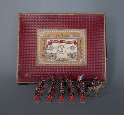 C.B.G.
Suite of 49 line soldiers including...