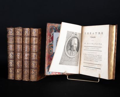 VOLTAIRE. 
Théâtre complet.
Genève, [Cramer],...