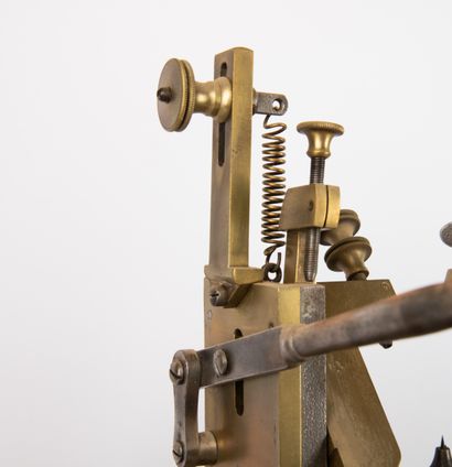 Watchmaker's gear calculator in brass and...