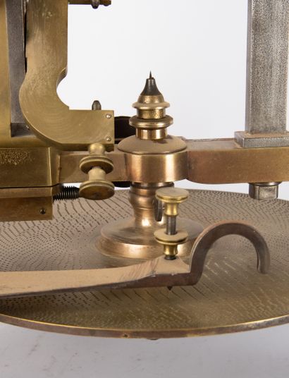 Watchmaker's gear calculator in brass and...