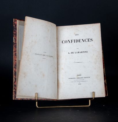 LAMARTINE (Alphonse de)
Collection of works,...