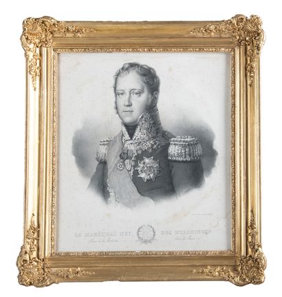 HENNON-DUBOIS after, engraved by LEMERCIER
Marshal...