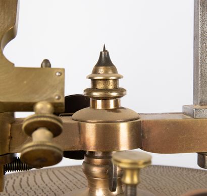Watchmaker's gear calculator in brass and...