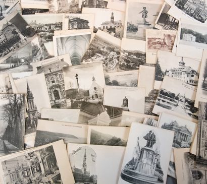 Batch of postcards from Brittany (St Brieuc,...