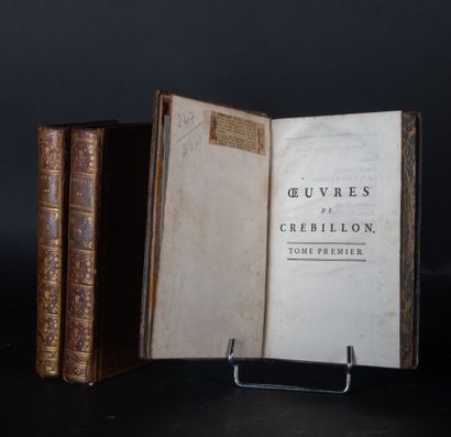 CREBILLON (Prosper Jolyot de) Oeuvres complètes....