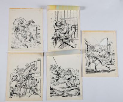 [OMBRAX] [BANDE DESSINEE]
Rémy BORDELET (1931...