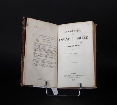 MUSSET (Alfred de)
La confession d'un enfant...