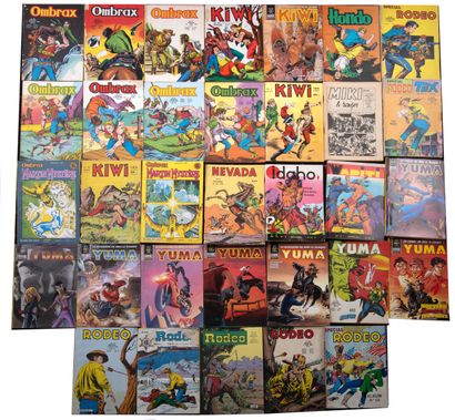 [BANDE DESSINEE] 
Réunion de 33 bandes dessinées...