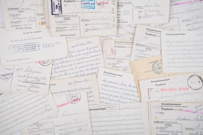 Second World War
Correspondence of 39 postcards...
